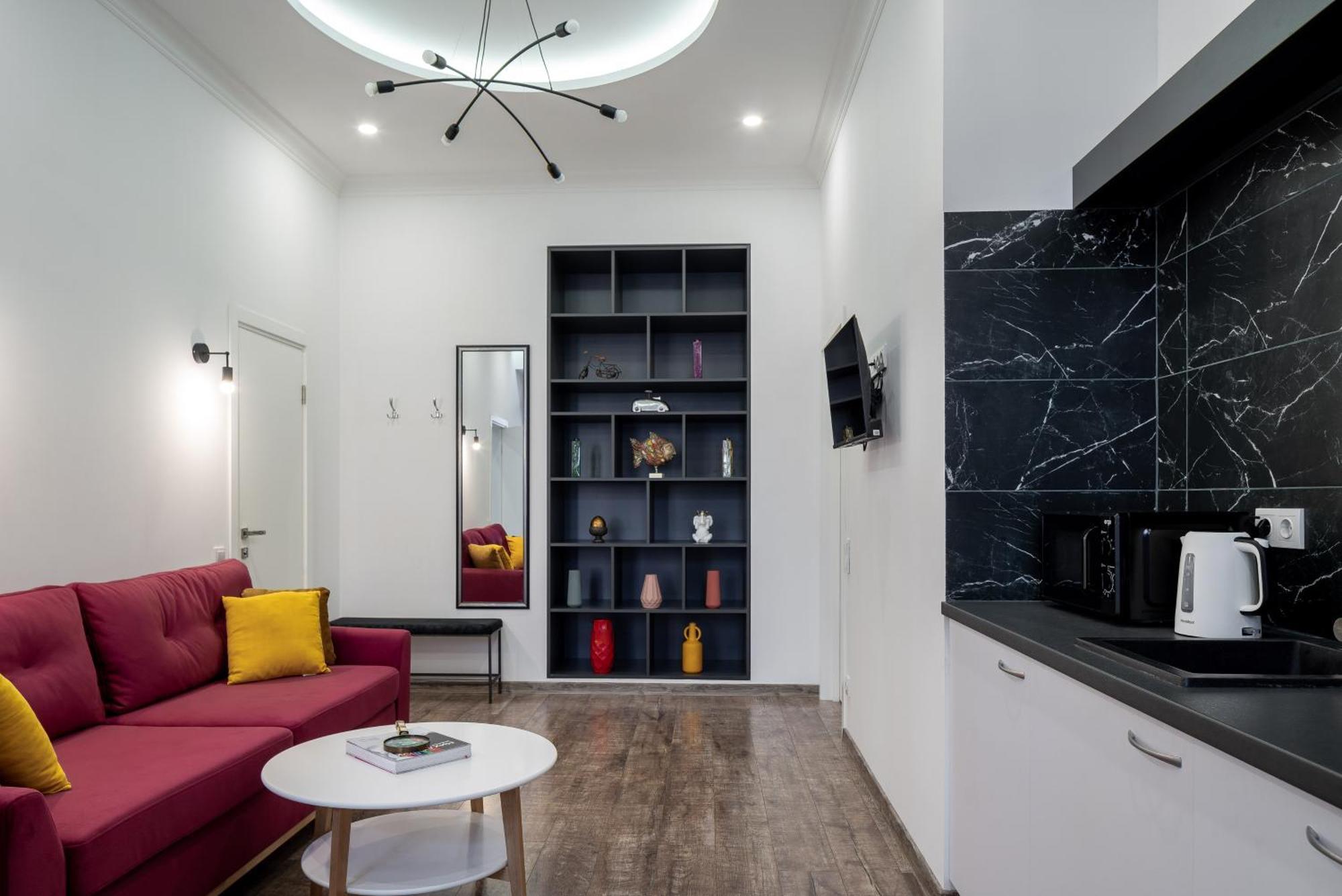 Yaroslav Val Lux Apartments Kyiv Exterior photo
